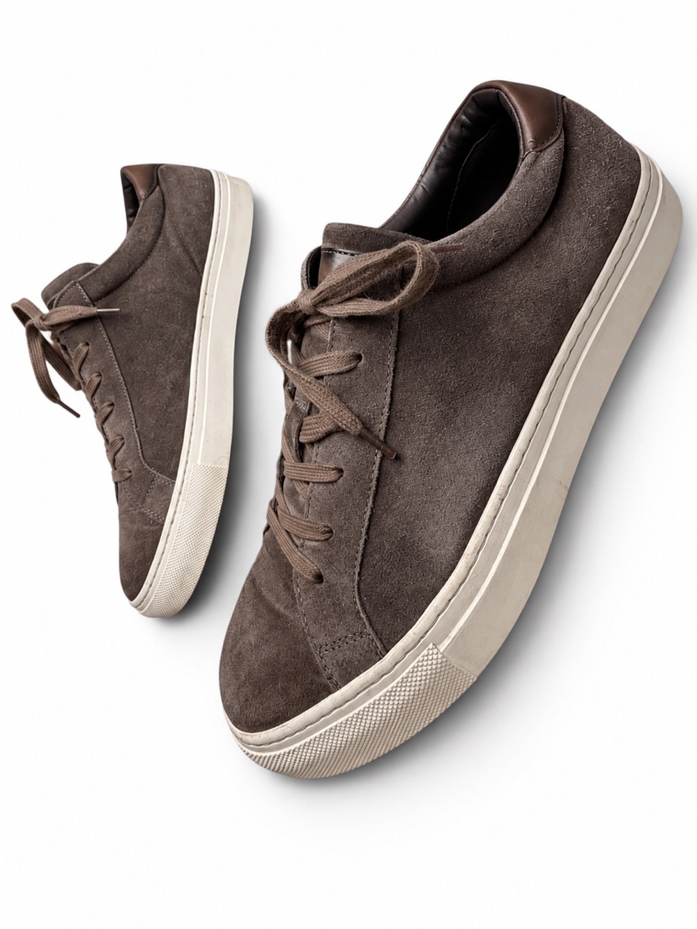 To Boot New York Adam Derrick Italian Suede Sneakers‎ Men’s 9 Gray Luxury